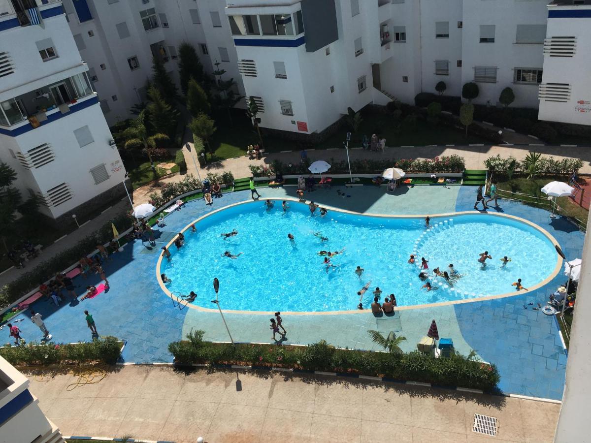Appart. Luxueux avec piscine, cosy, bien situé Bouznika Exterior foto